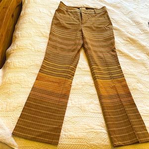 Anthropologie Plaid Pants